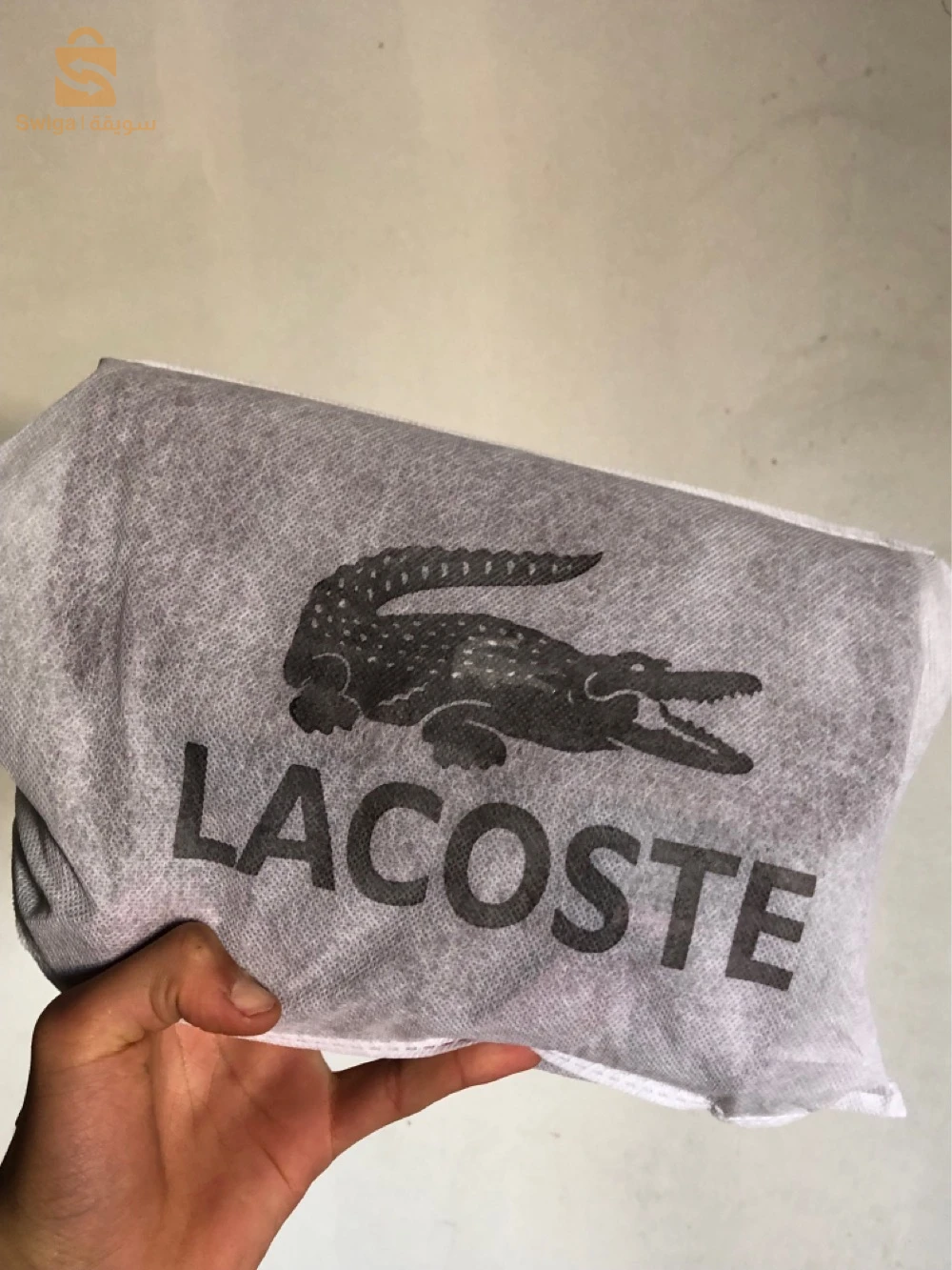 sacoche Lacoste monogramme