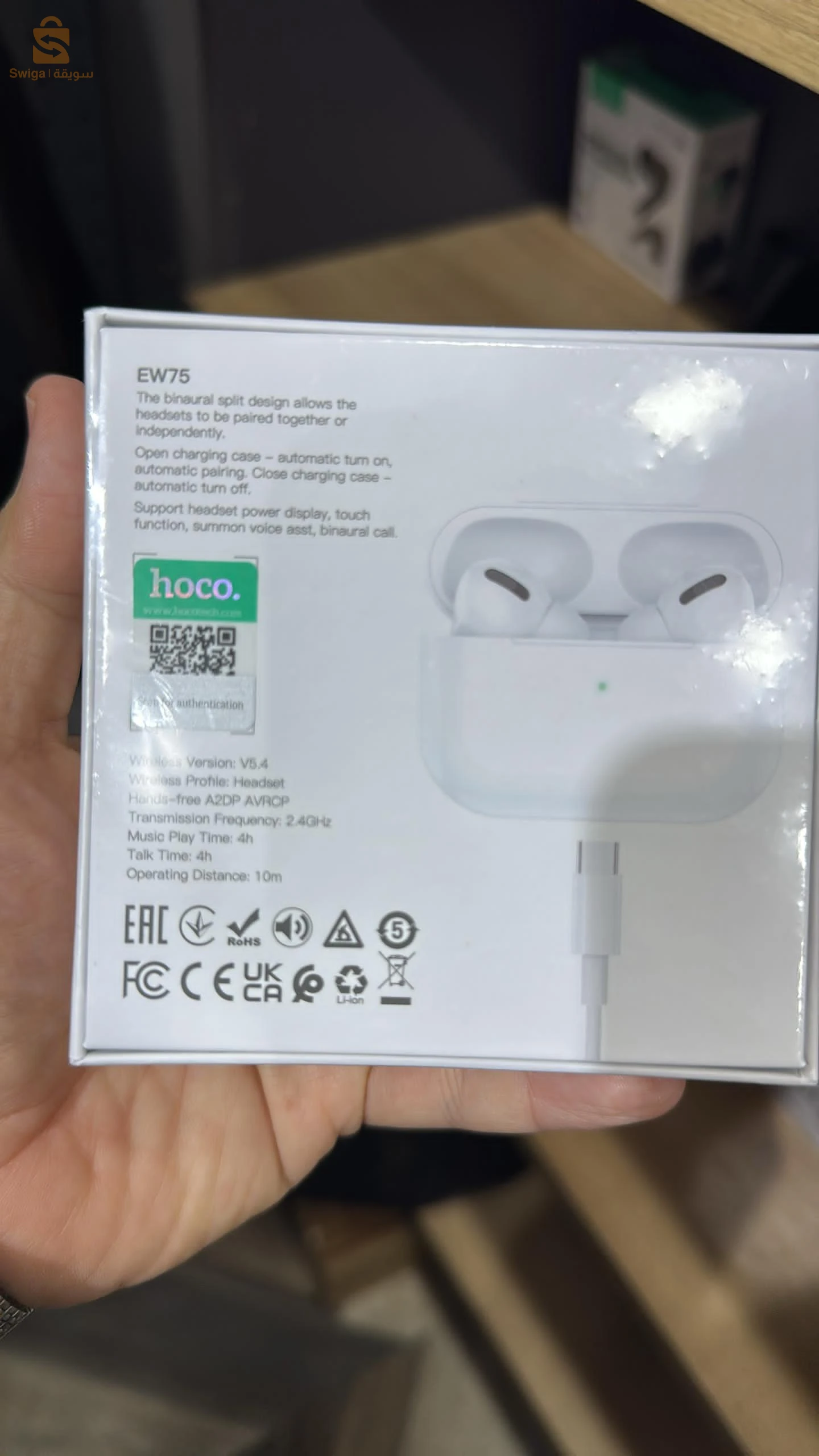 airpods hoco original Ew75 Ew76 Ew77 Ew78 original