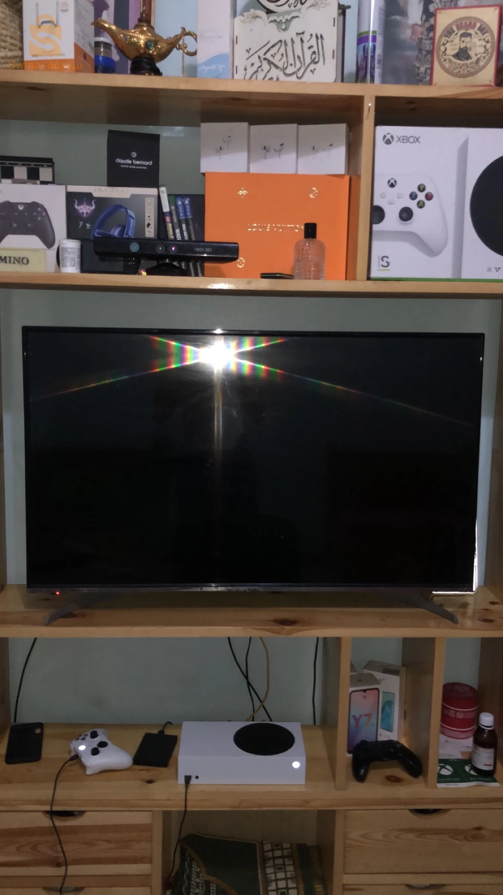 Televisions, satellites, and their accessories 