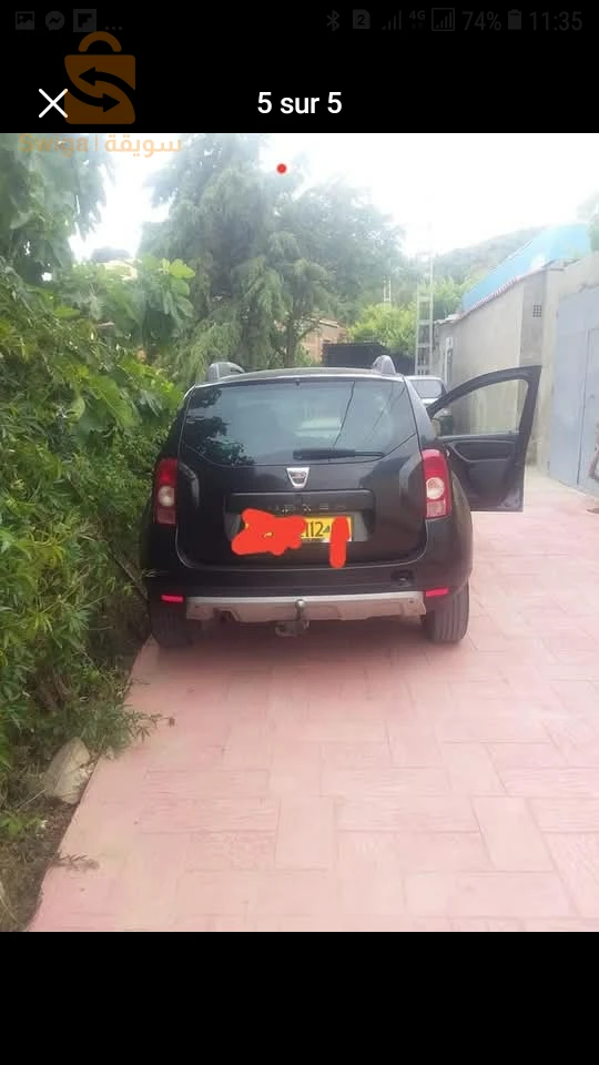 Dacia Duster 2012 38 TISSEMSILT