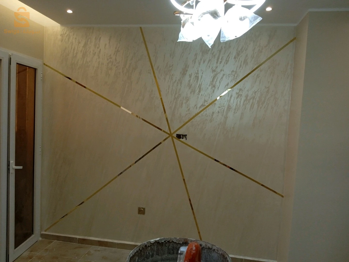 Teinture et peinture 