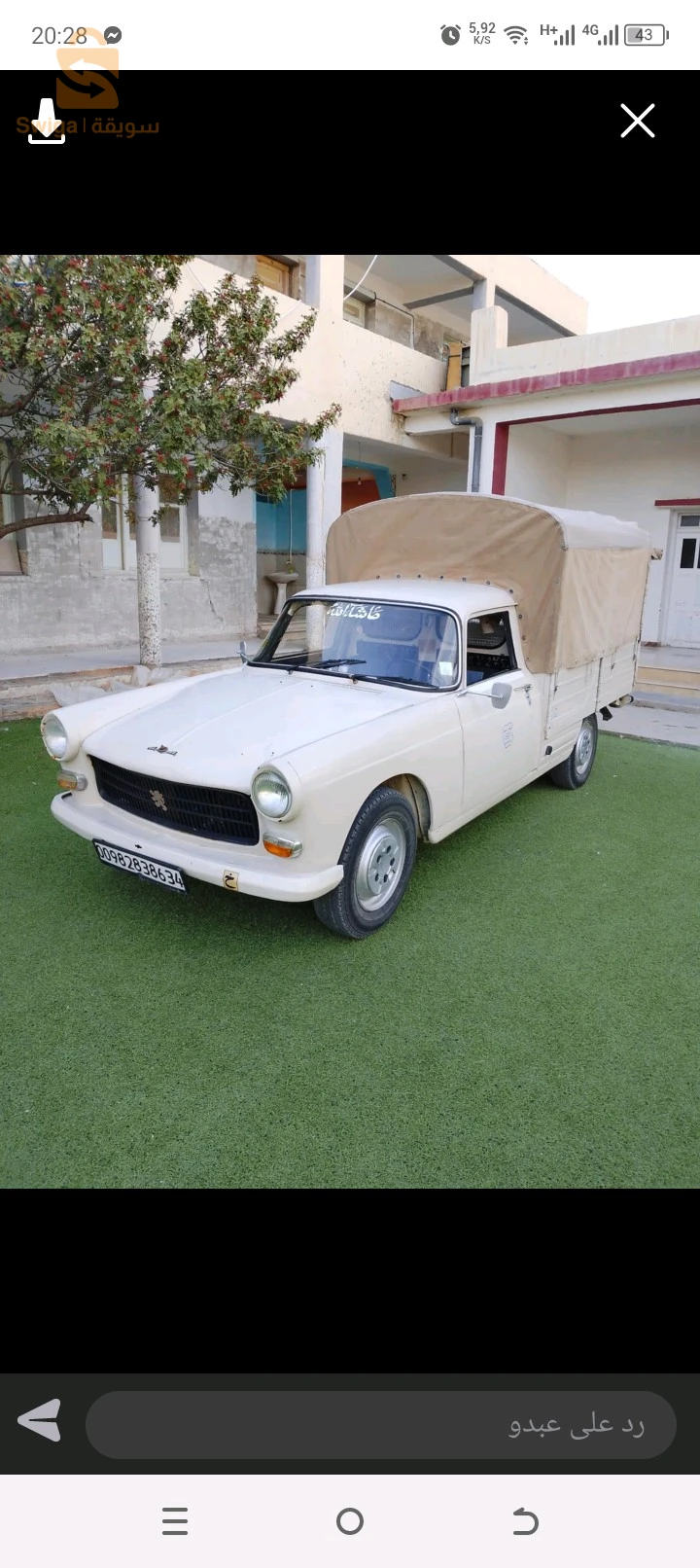 بيجو 404 1986 34 برج بوعريريج