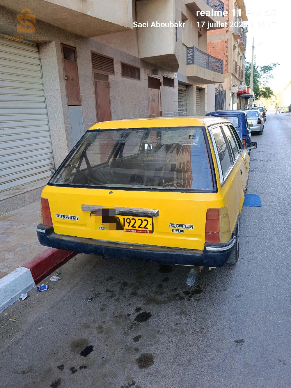 بيجو 505 1992 13 تلمسان