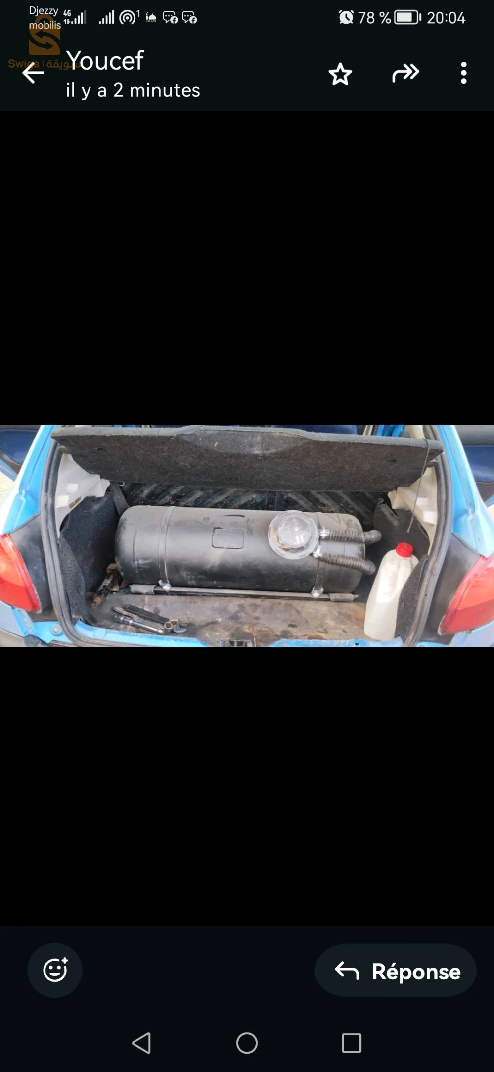 Peugeot 206 2002 22 SIDI BEL ABBES