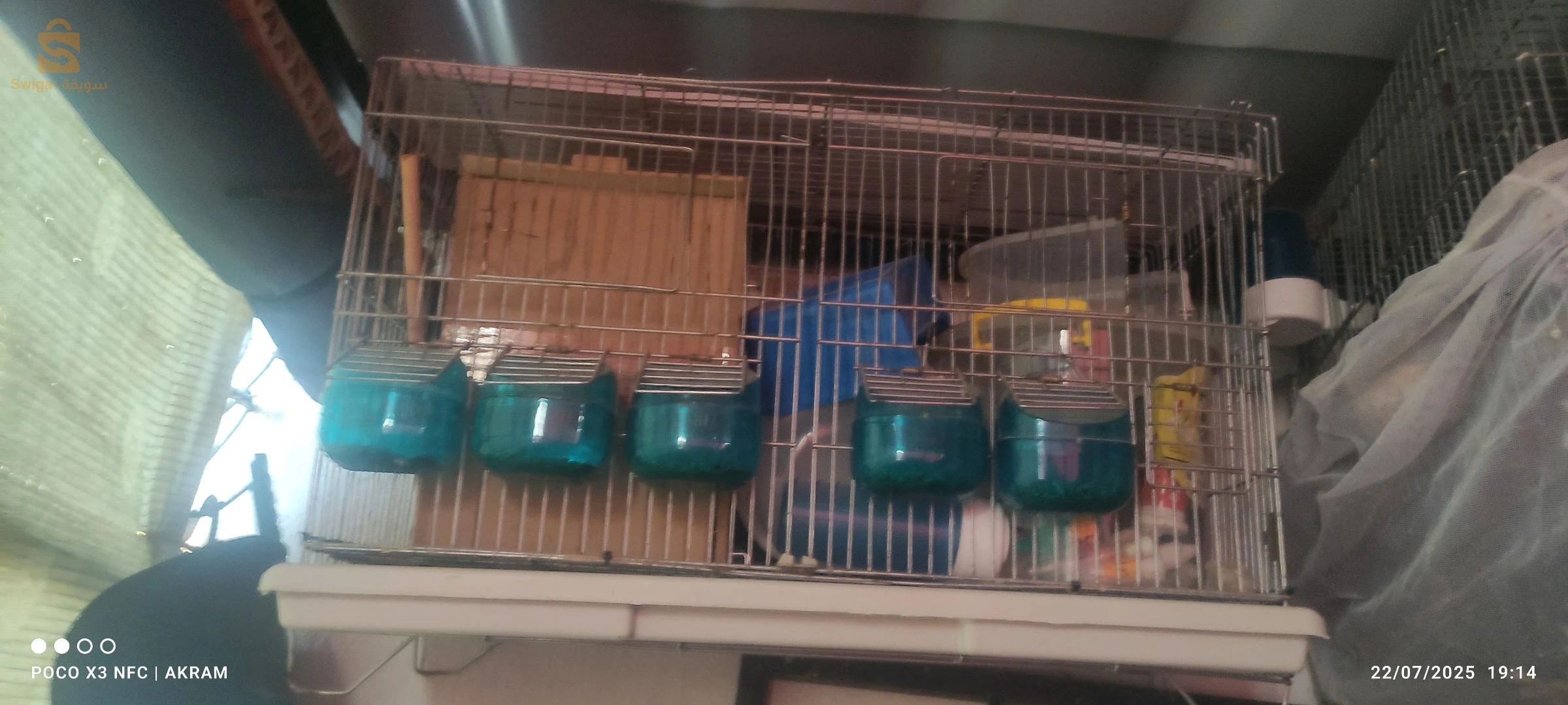 اقفاص و اكسسوارات