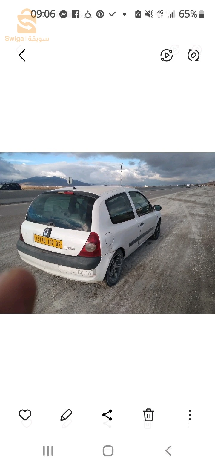رينو Clio 2 2002 5 باتنة