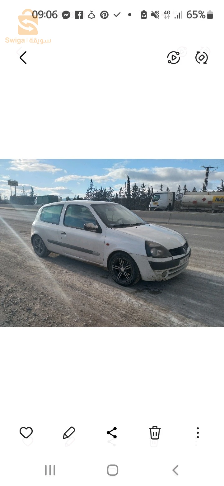 رينو Clio 2 2002 5 باتنة