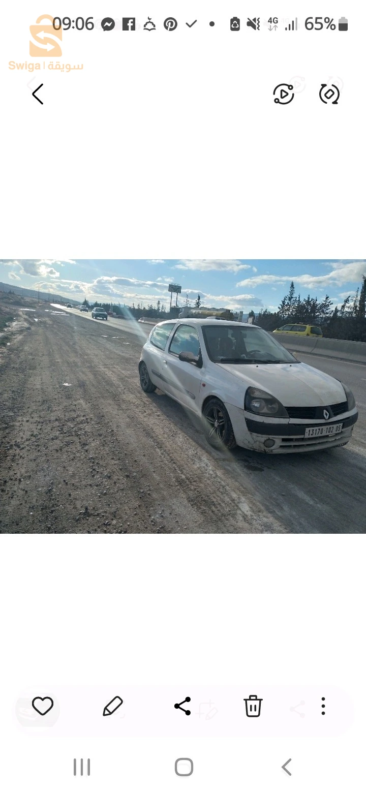 رينو Clio 2 2002 5 باتنة