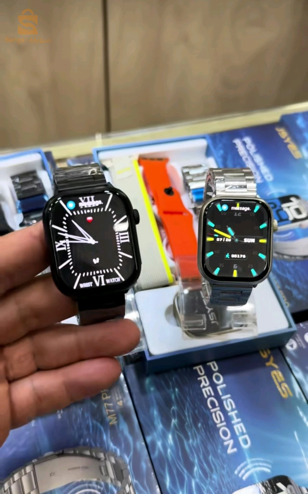 Montres et bracelets intelligents 