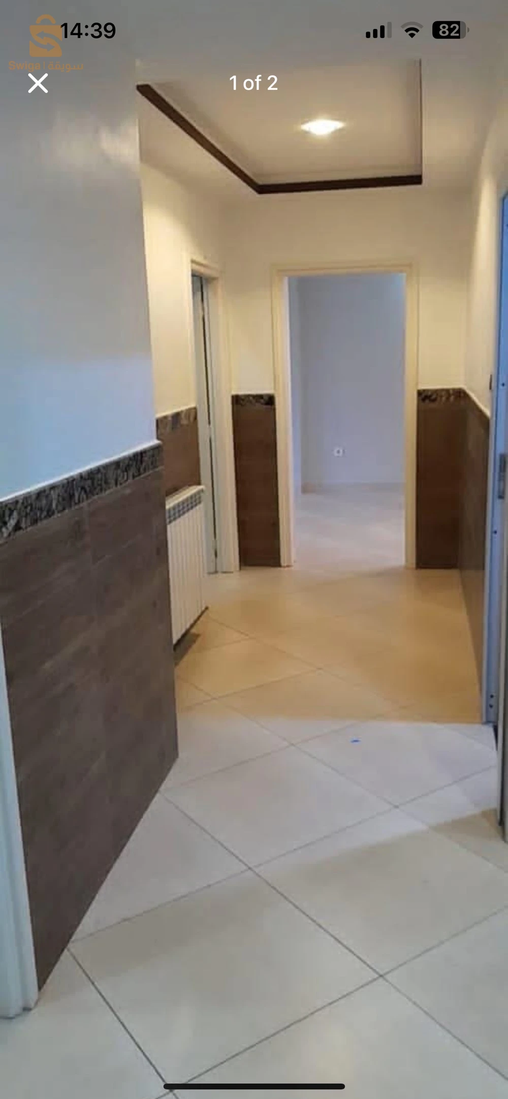 A louer Appartements les chambres شقة f4 في الطابق الأول متواجدة في الريبة  قريبة من المستشفى و محطة القطار تتكون من  3  غرف و مطبخ و تيراس 16 ALGER