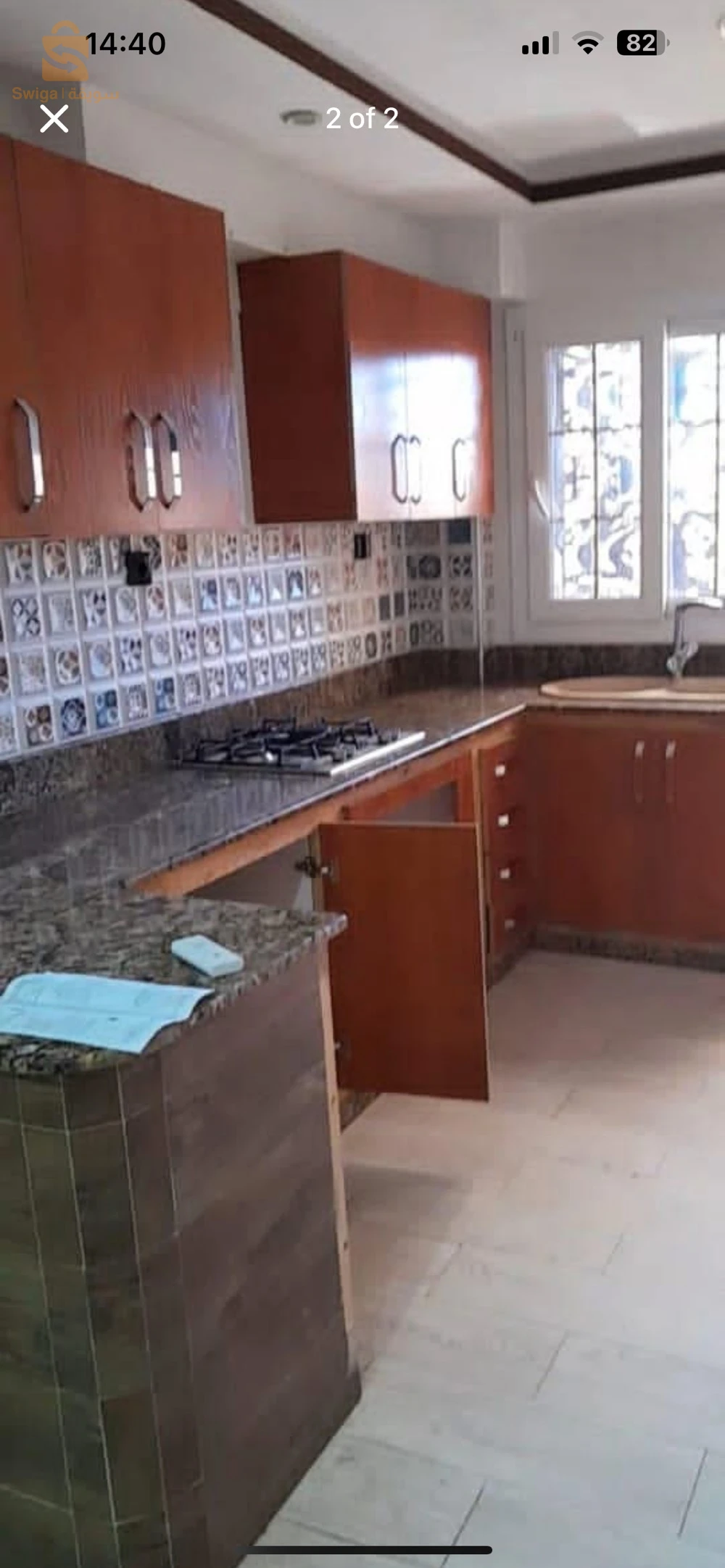 For rent Apartments Room Numberشقة f4 في الطابق الأول متواجدة في الريبة  قريبة من المستشفى و محطة القطار تتكون من  3  غرف و مطبخ و تيراس 16 ALGER