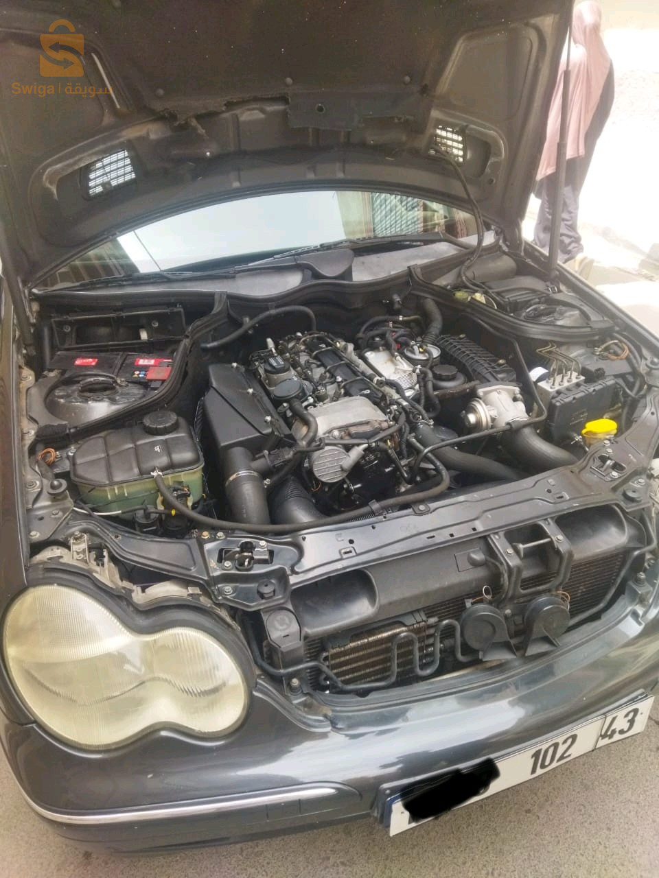 مرسيدس 200 D 2002 43 ميلة