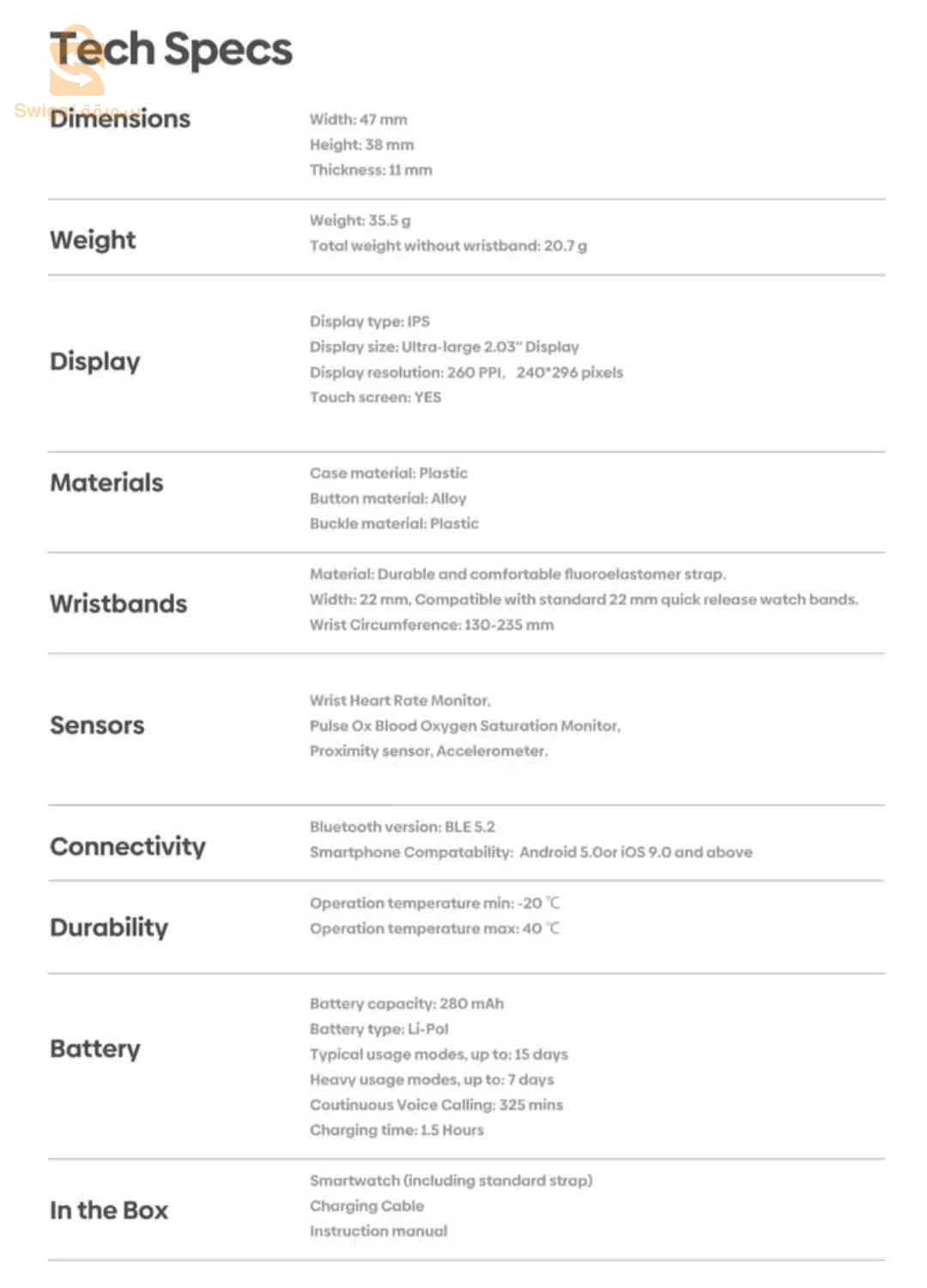 الساعات الذكية والعصابات 
