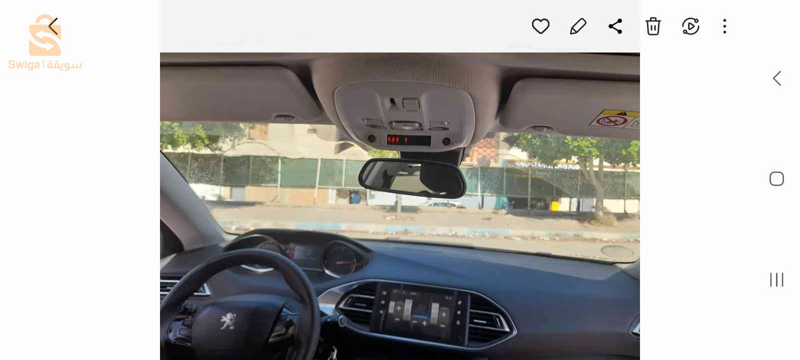 بيجو 308 2015 2 شلف