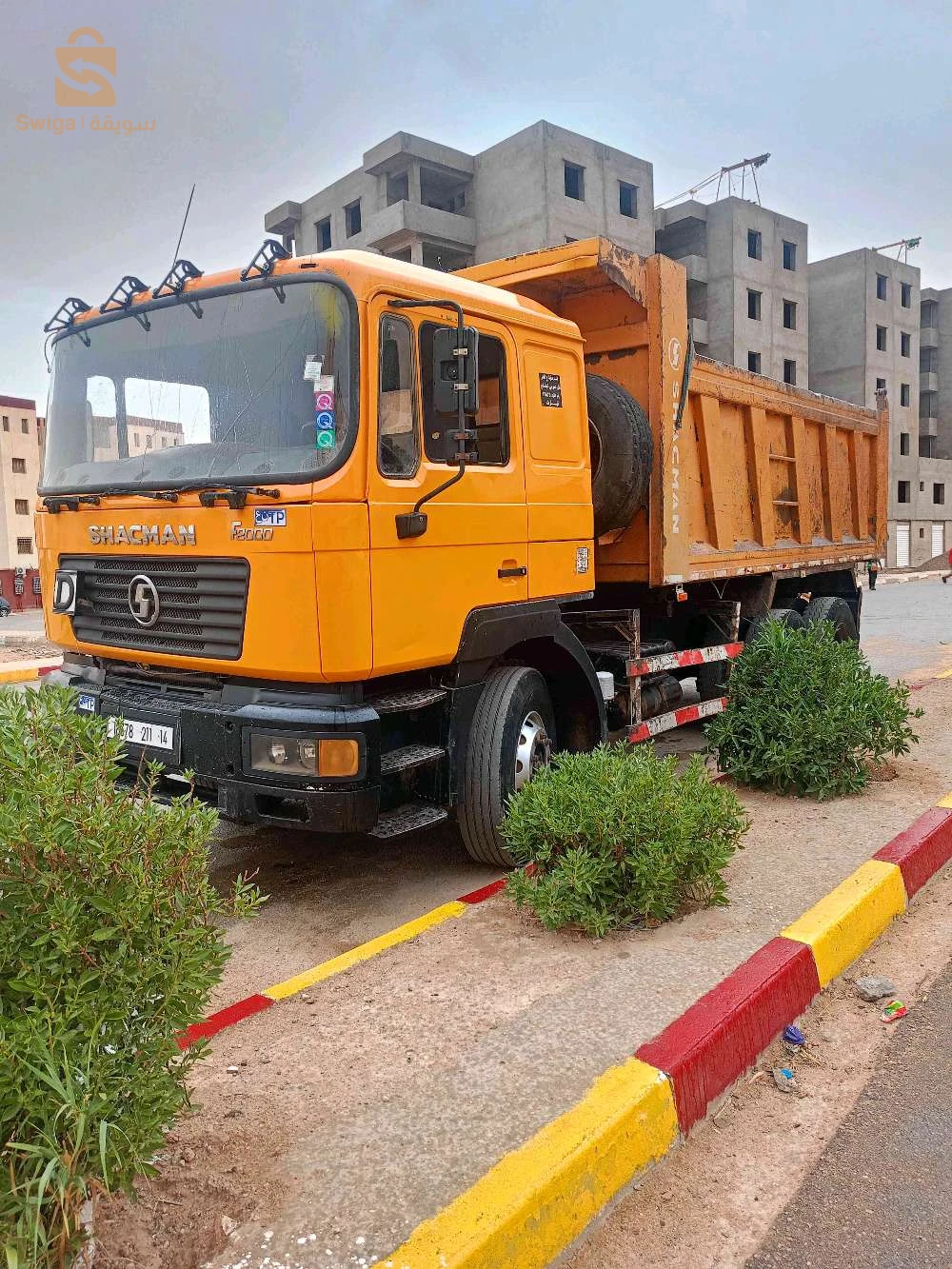 شاحنة رمل 