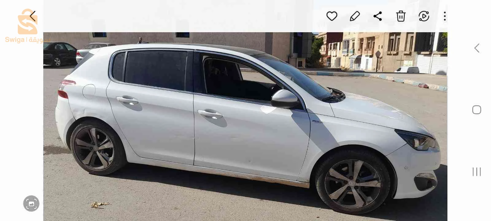 بيجو 308 2015 2 شلف