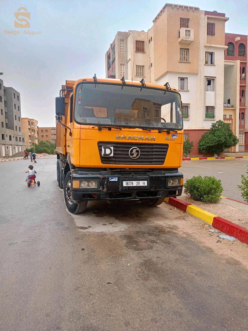 شاحنة رمل 