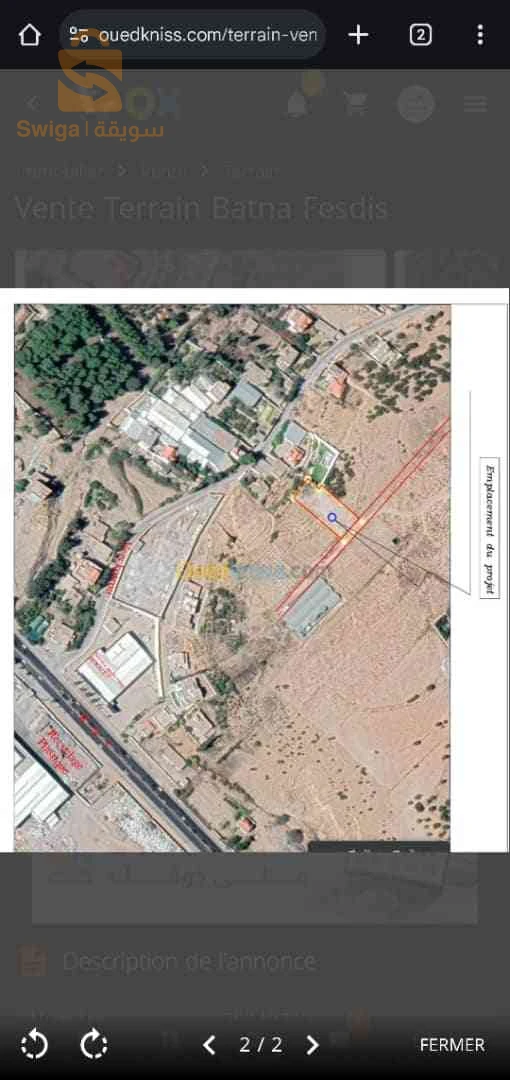 À vendre Terrains résidentiels les chambres  5 BATNA