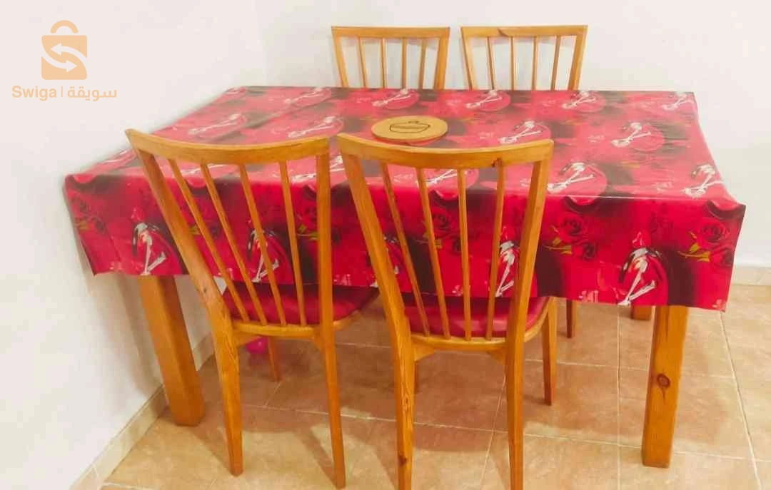 table 4 chaises bois hêtre