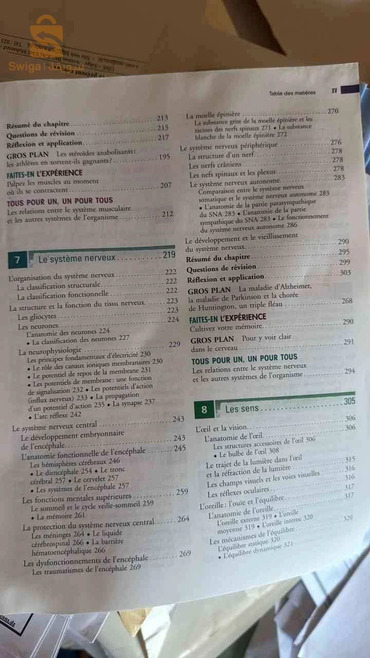 Livre biologie humaine 8 ed