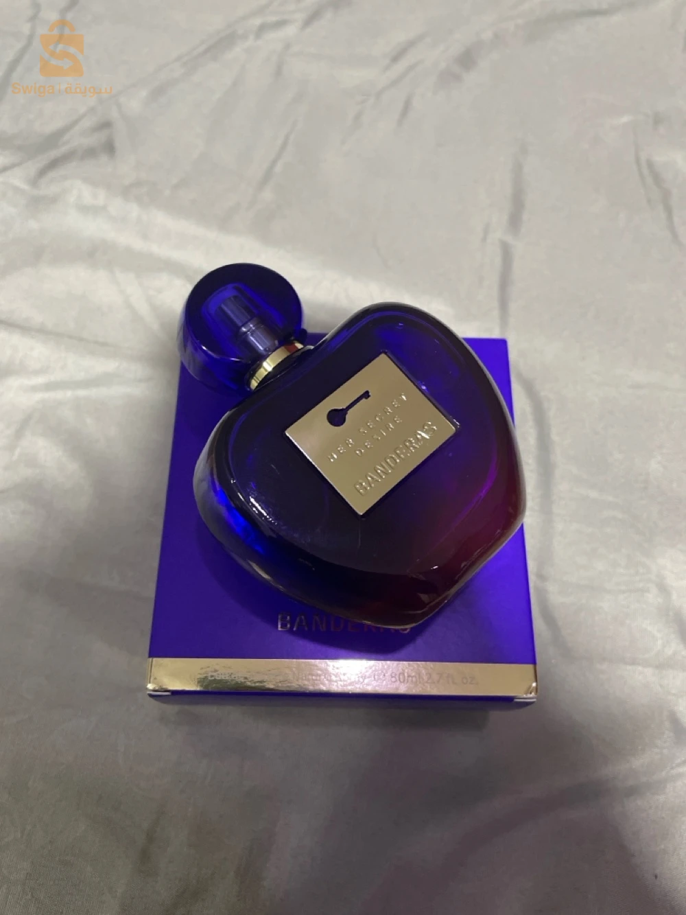 عطر نسائي فخم her secret desire banderas eau de toilette natural spray