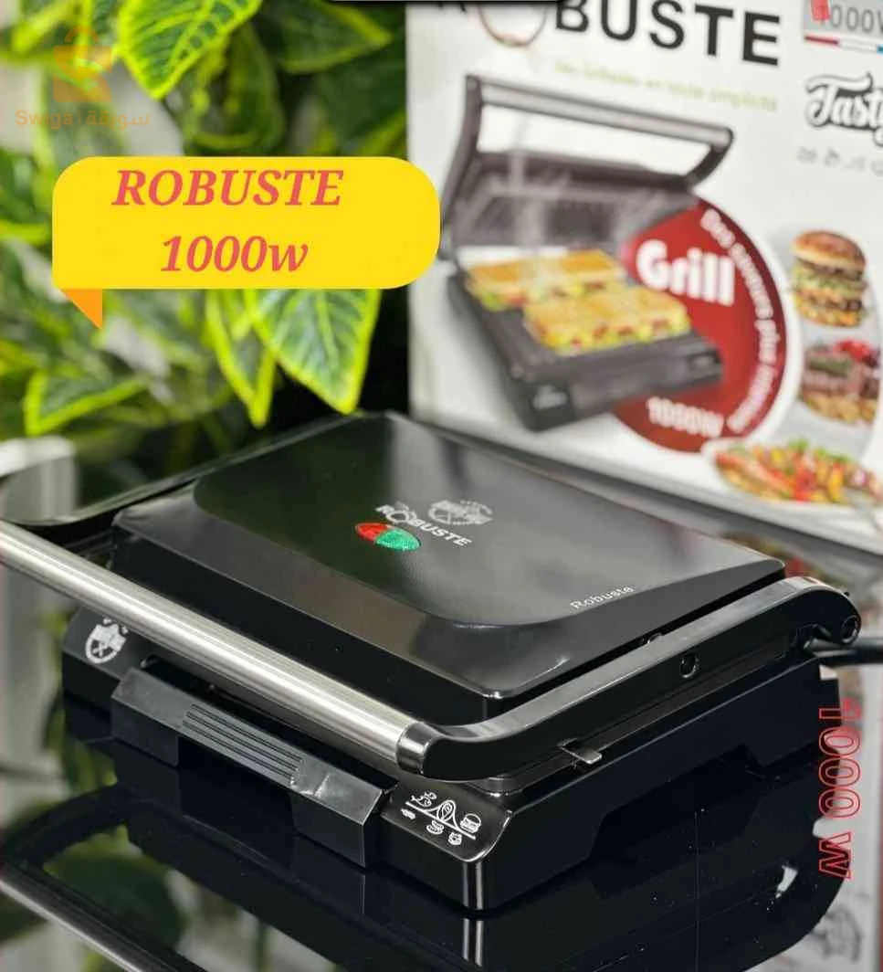 Panineuse & Grill Robuste Tasty 1000W