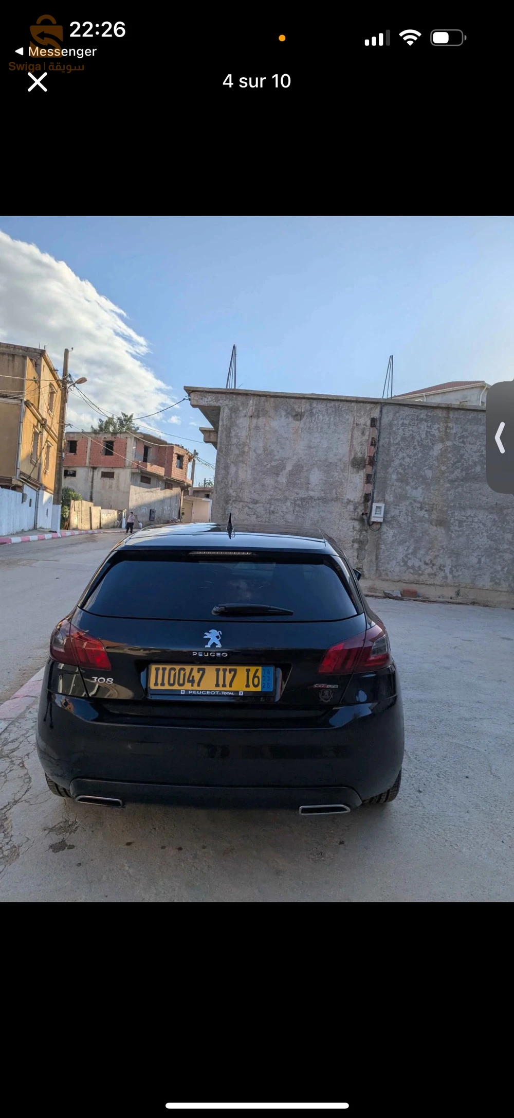 بيجو 308 2017 7 بسكرة
