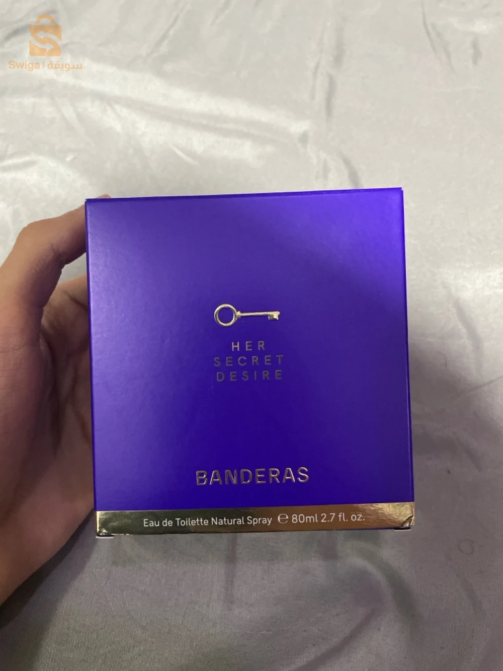 عطر نسائي فخم her secret desire banderas eau de toilette natural spray