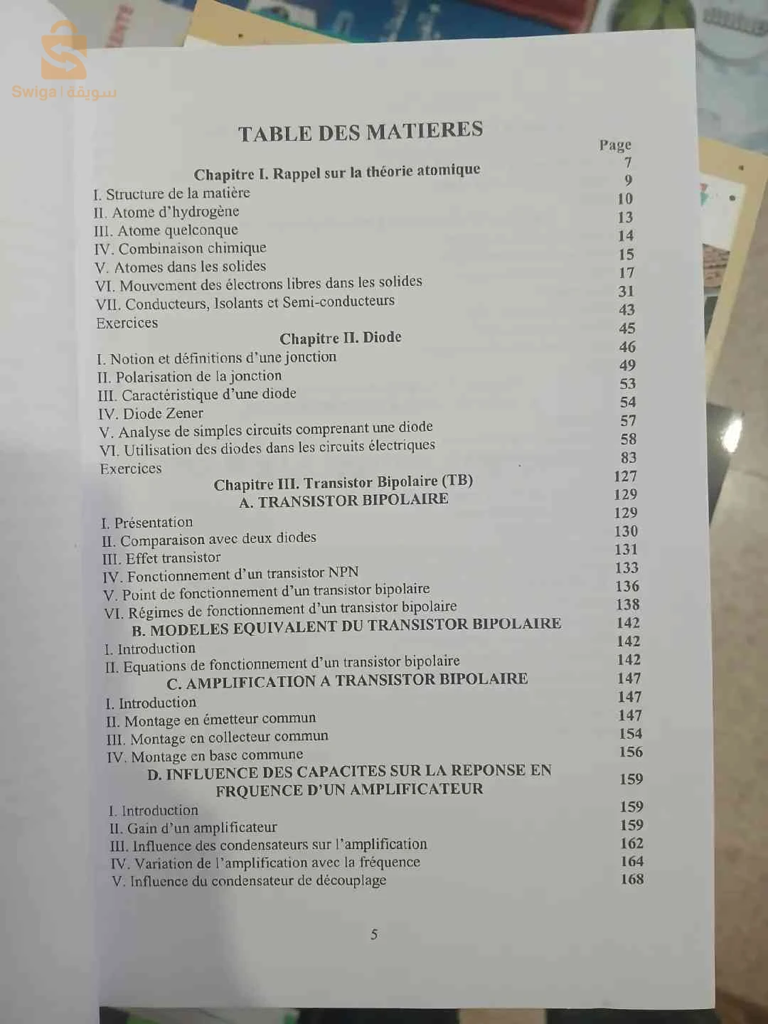 Livre Electronique Générale "cours et exercices résolus"