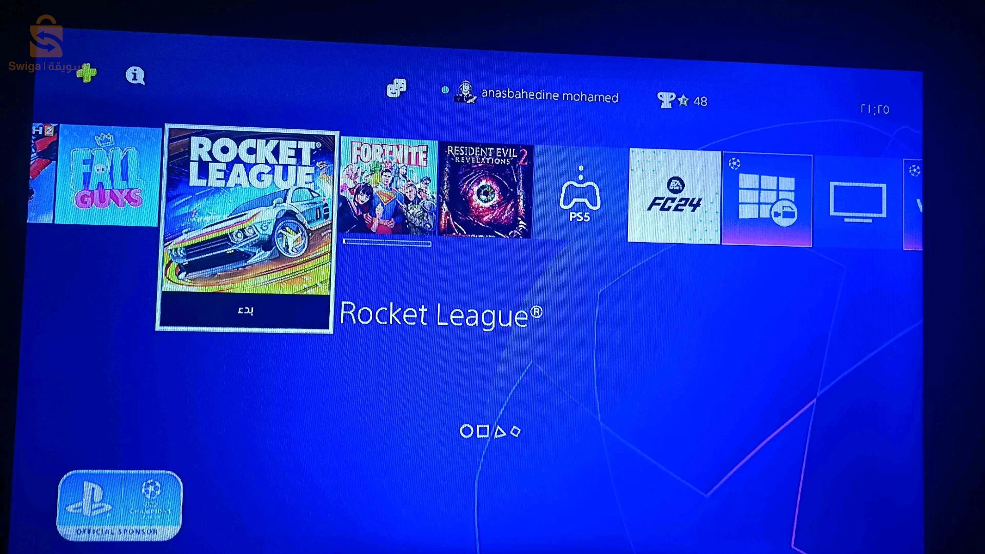 ps4 slim online 2ماناط معاه فيفا24 تقدر تلعب اونلاين وتقدر تسنا وتفلاشيه