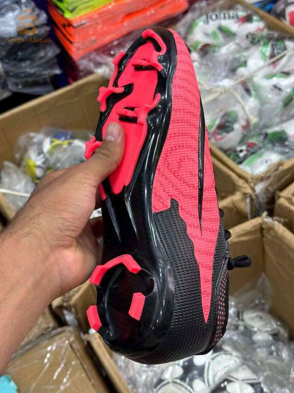 Soulier pro crampons  NIKE bleu