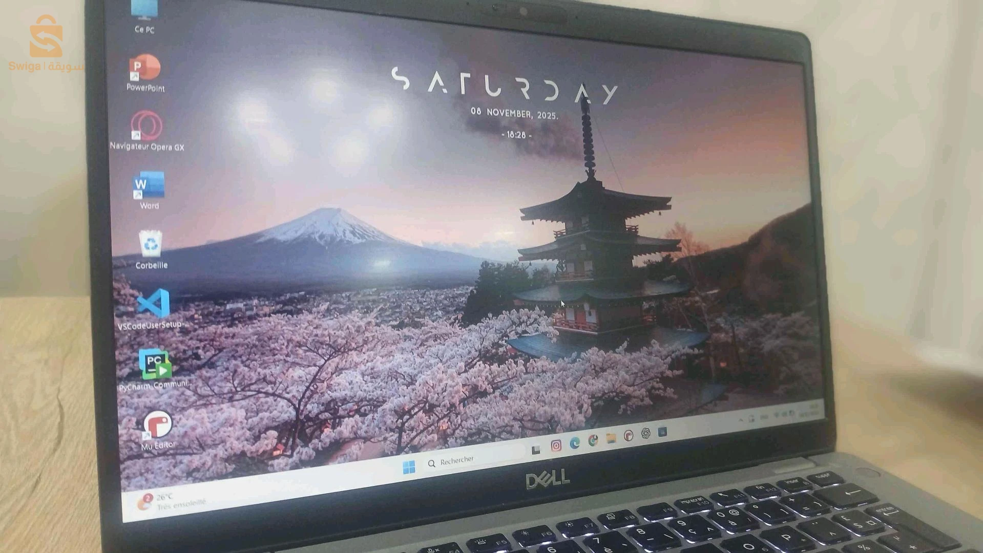 laptop dell pour étude et programmation