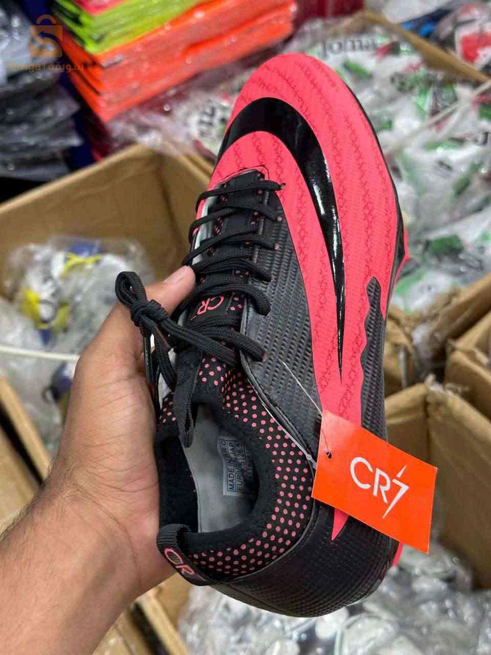 Soulier pro crampons  NIKE bleu