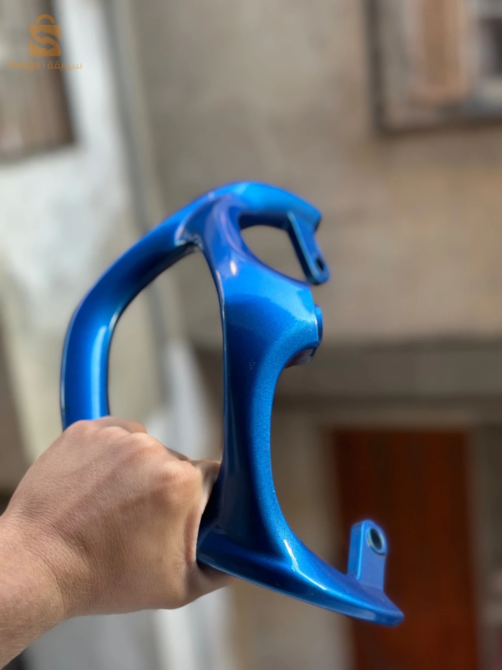 support moto cuxi 1 bleu