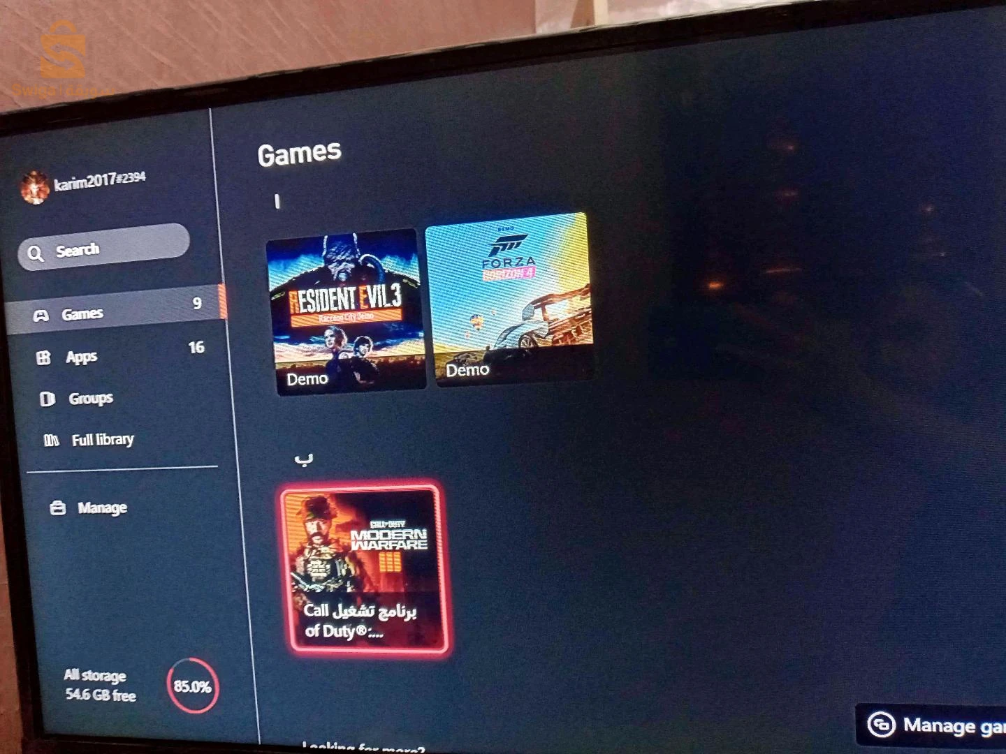 Xbox one n9yy bzaf
