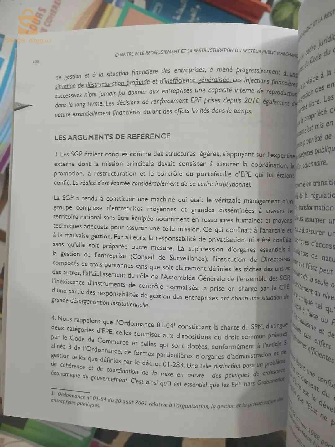 Livre l'économie d'Algérie |||