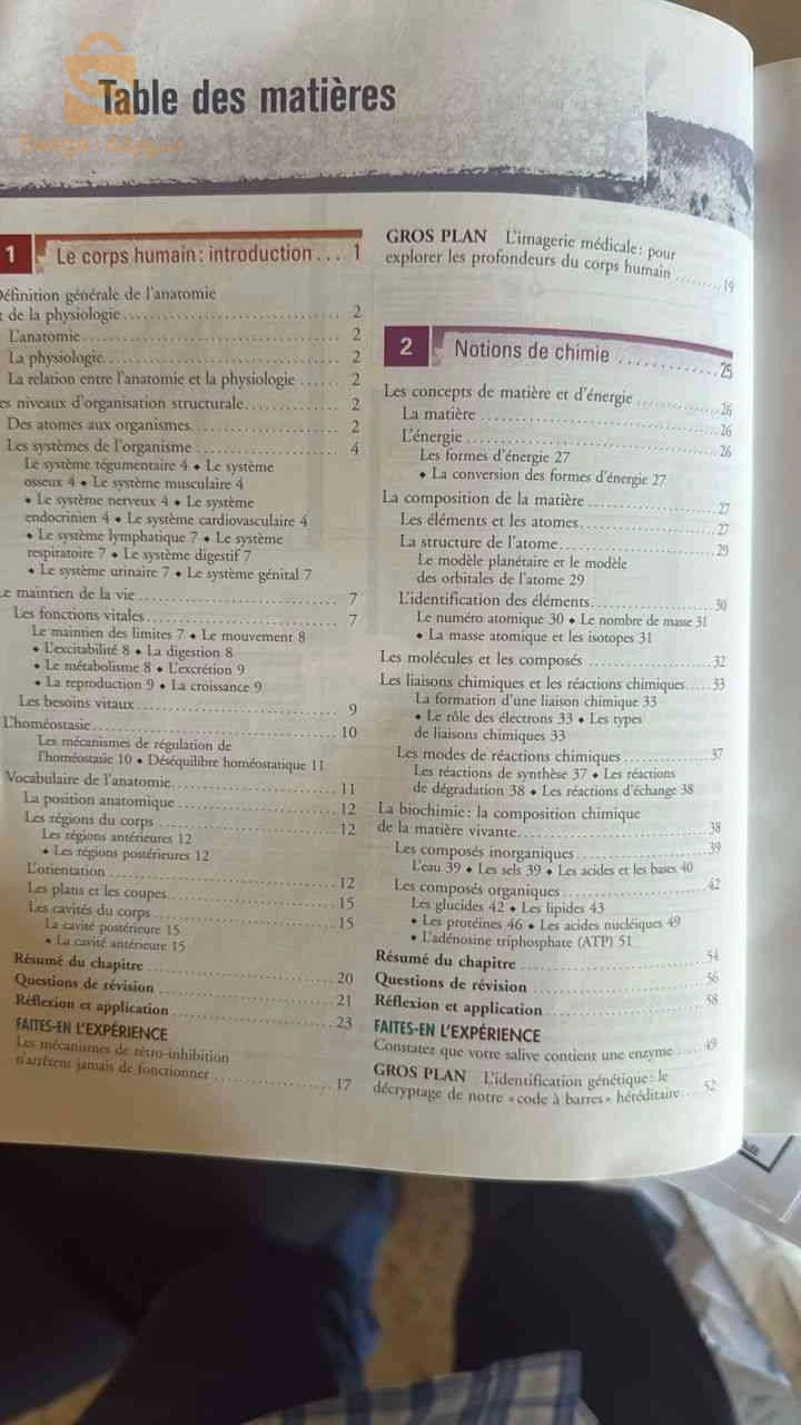 Livre biologie humaine 8 ed