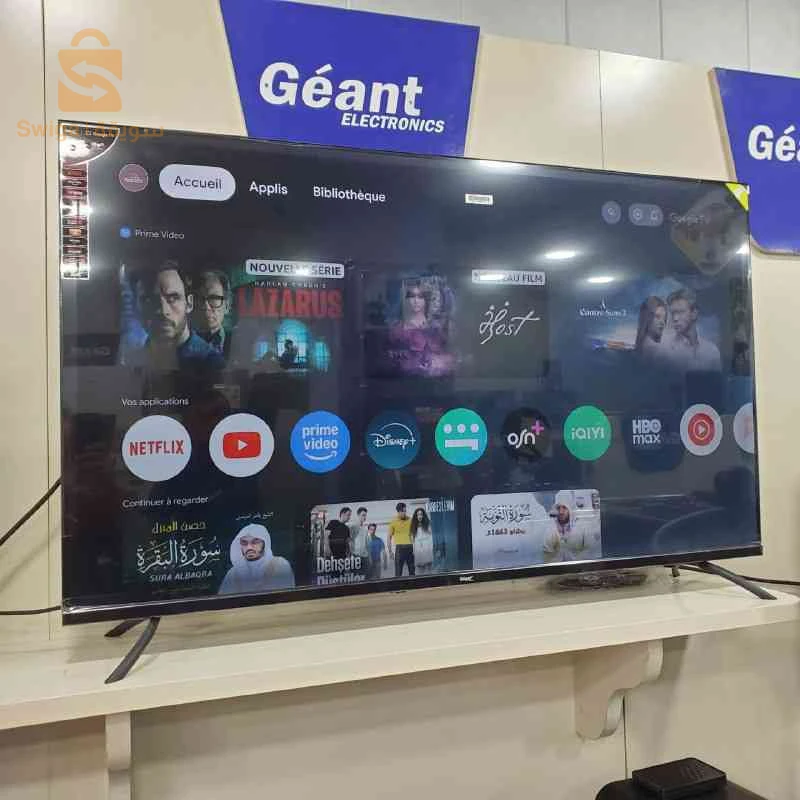 Tv Kiowa 55"P Google tv 4K 140Cm توصيل العاصمة فقط