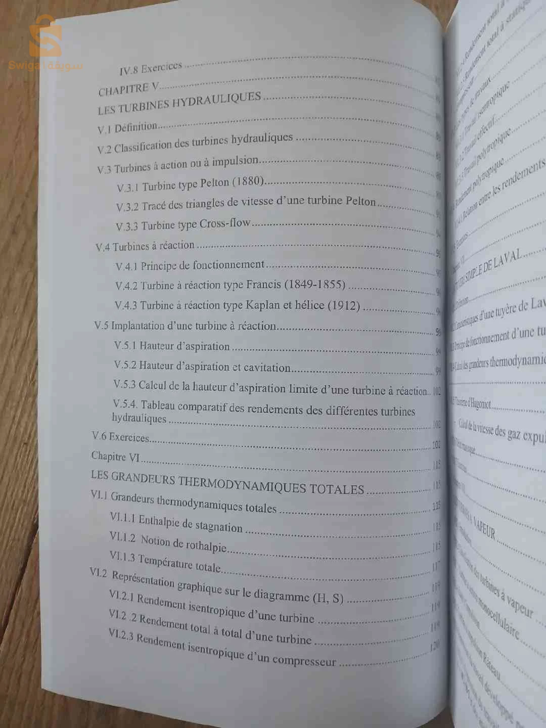 Livre TURBOMACHINES Cours et exercices corrigés