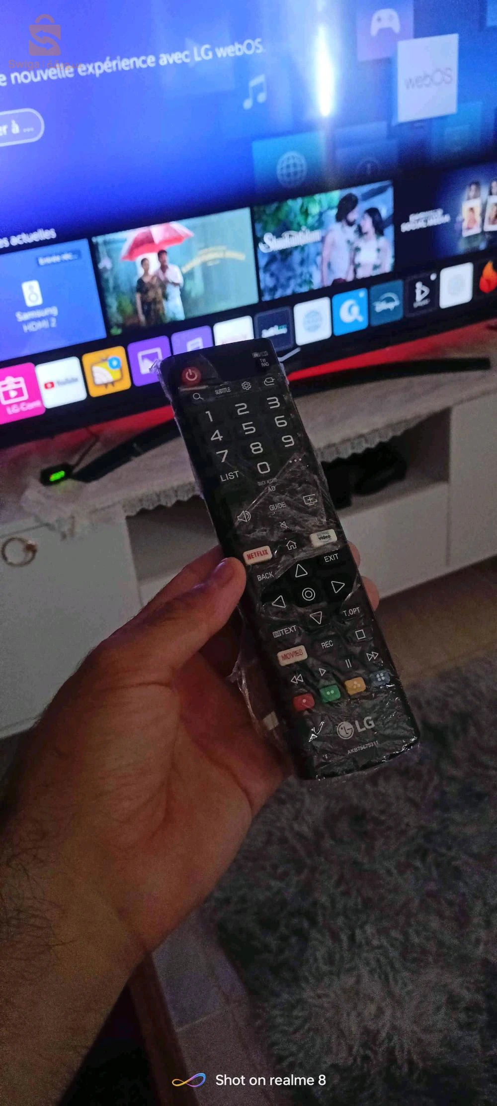 tv LG 43 pouce smart wifi bluetooth led 4k