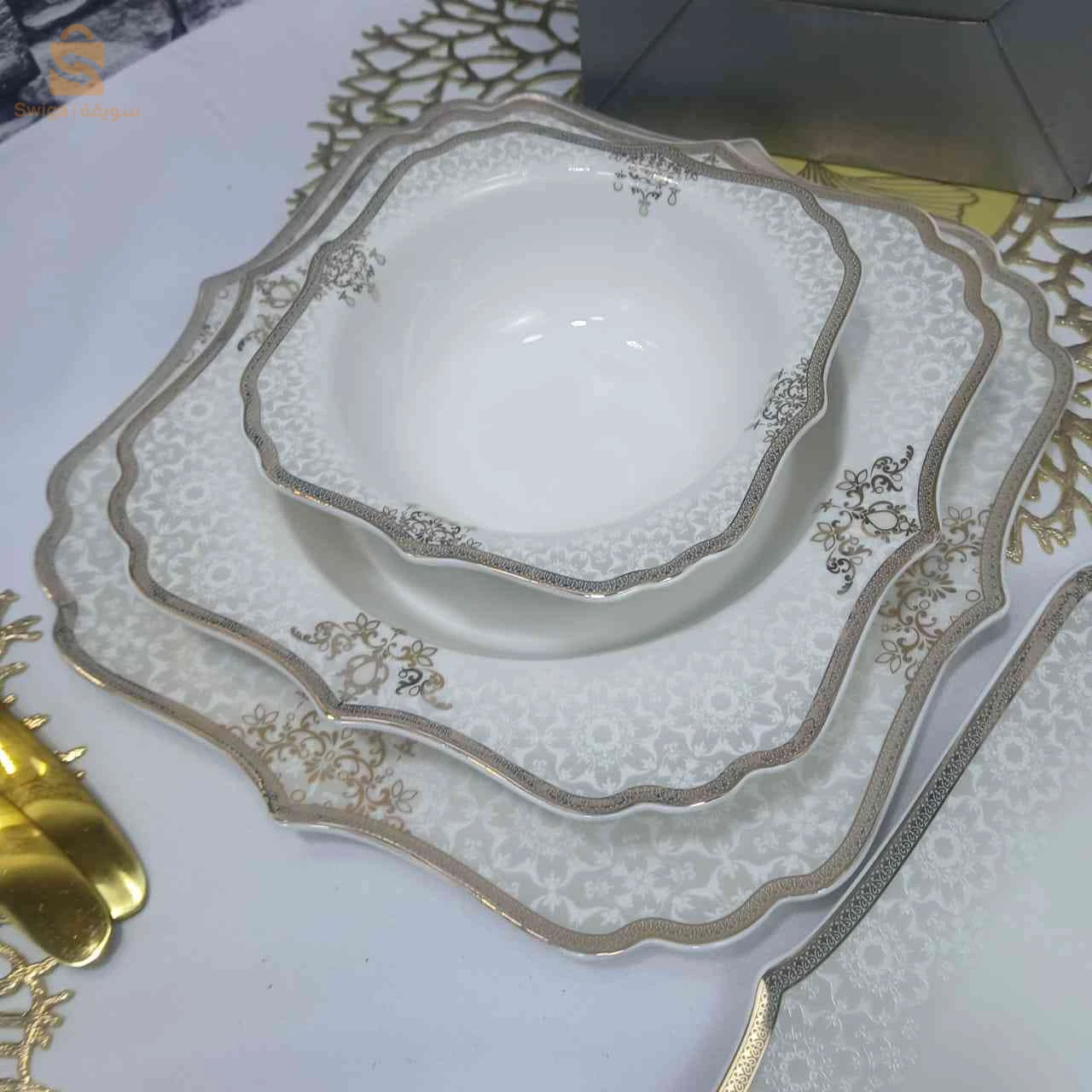 20 pièces service à table