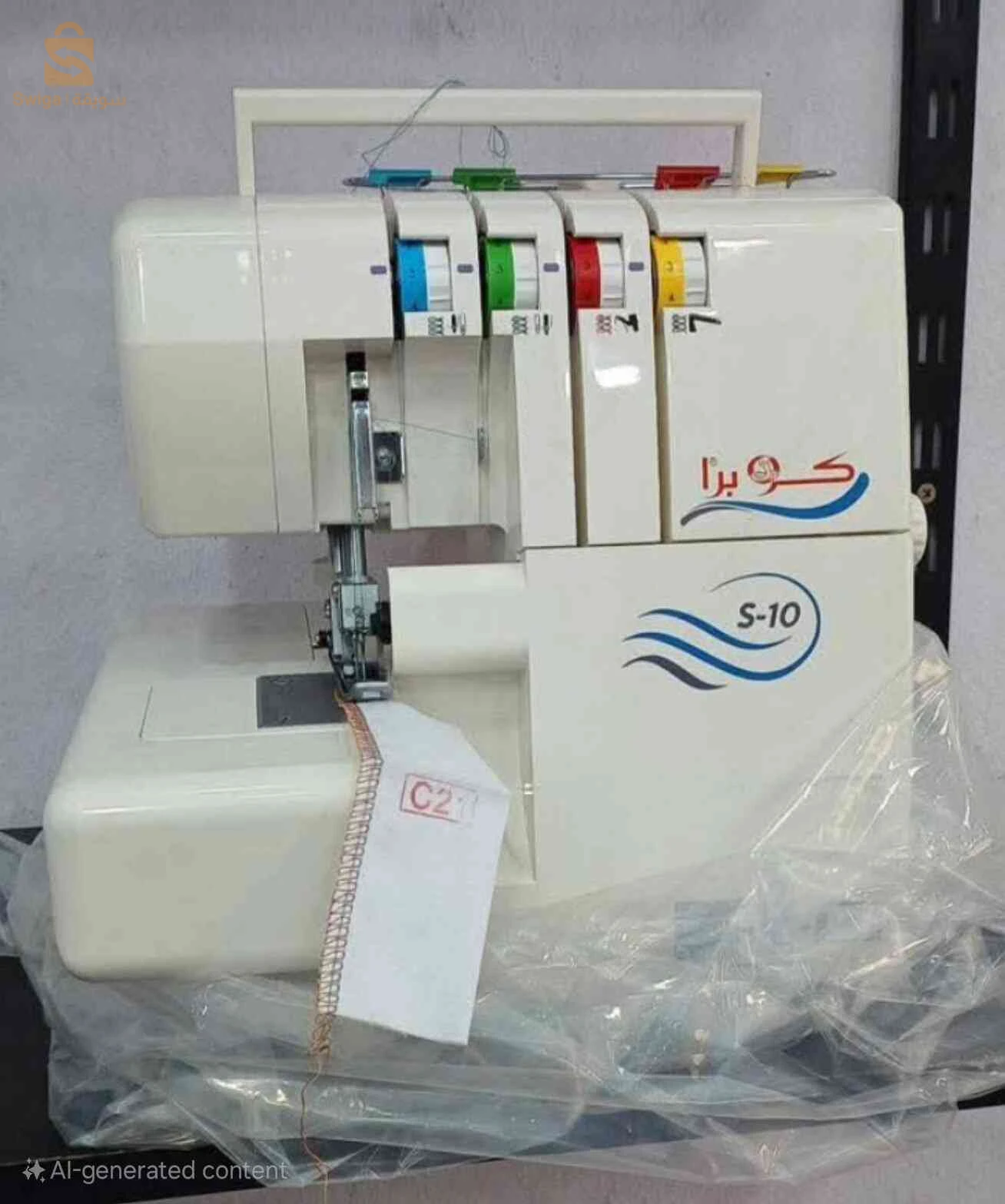 Surjeteuse Marque Cobra 2,3,4 Fils آلة خياطة