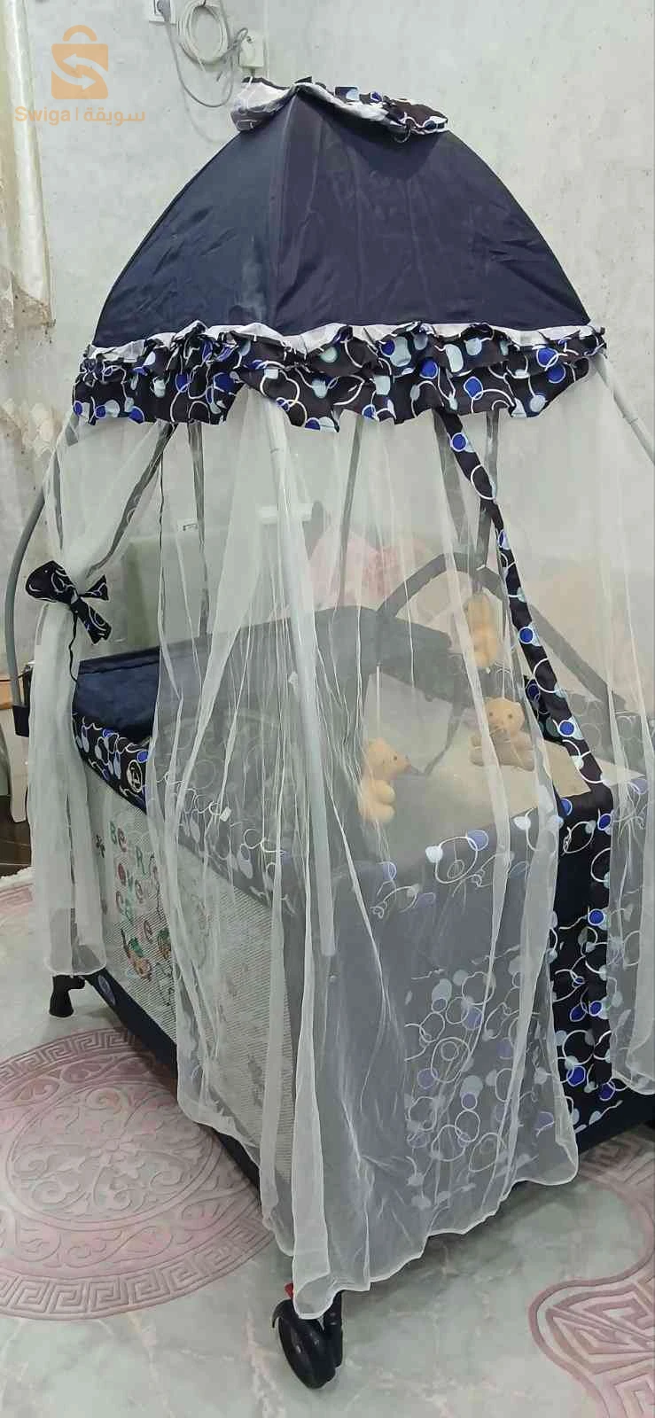 سرير اطفال نظيف 10/10