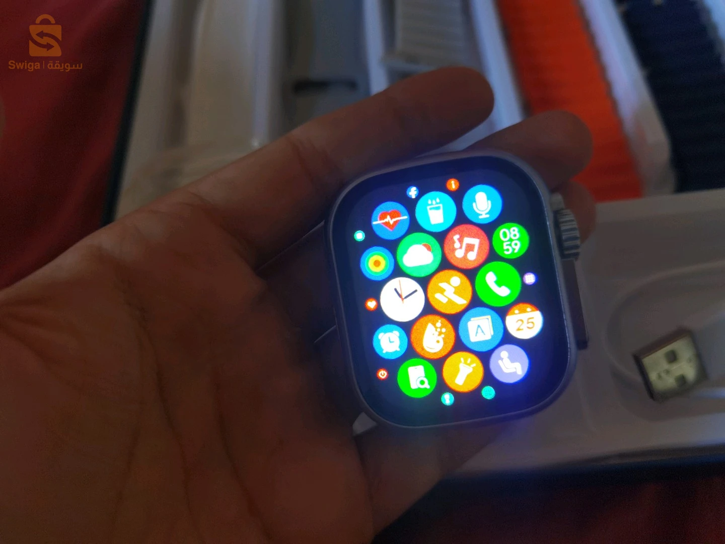 Smart Watch Ultra 2 Z70 جديدة مع 8+1 أساور