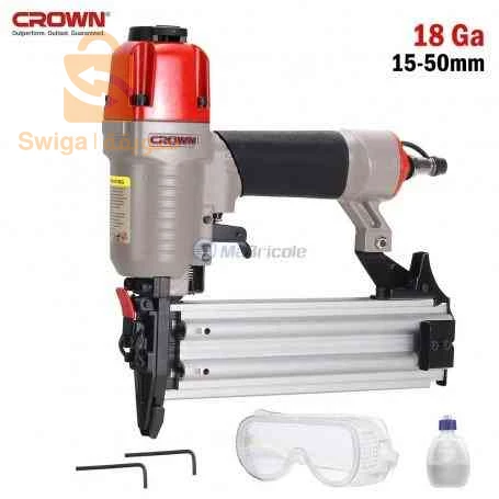 Cloueuse de finition pneumatique 15-50mm 18Ga CROWN | CT38106