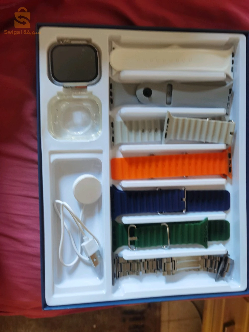 Smart Watch Ultra 2 Z70 جديدة مع 8+1 أساور