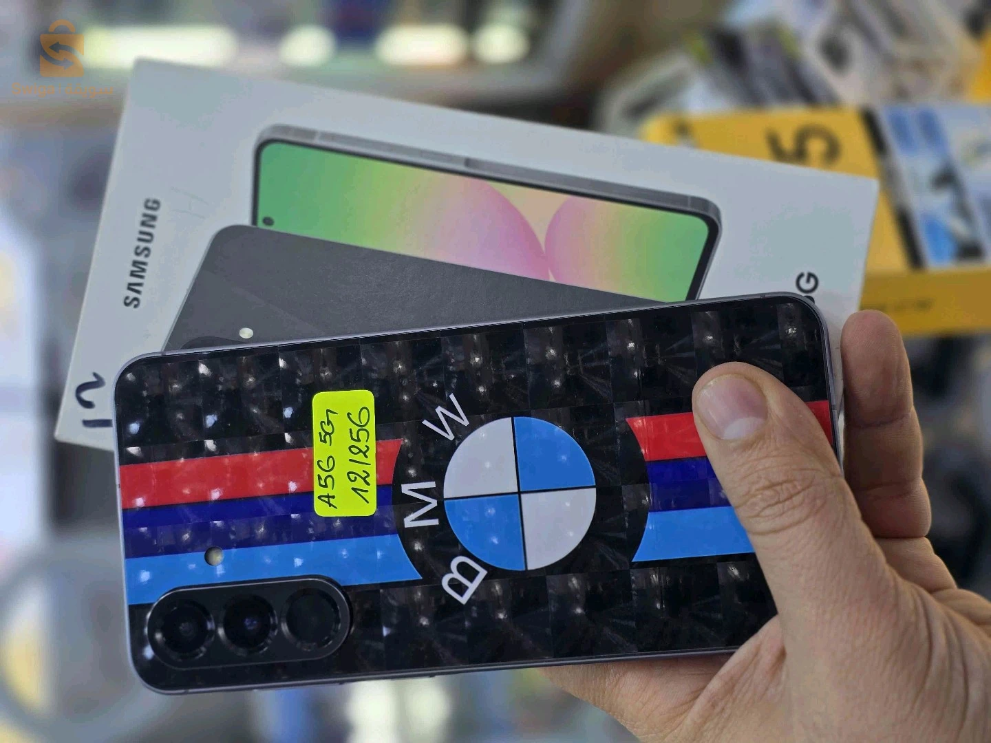 Samsung 
A56 G5 
RAM 12GB 
ROM 256 GB 
2SIM 
État produit : 99%
TEL 0790158529