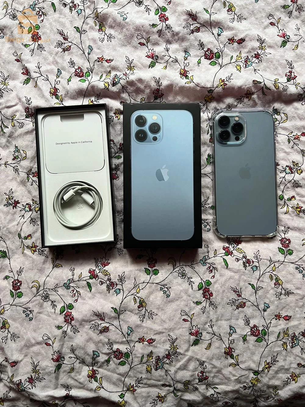 iPhone 13 Pro Max 128 gb 83% blue ايفون 13 برو ماكس