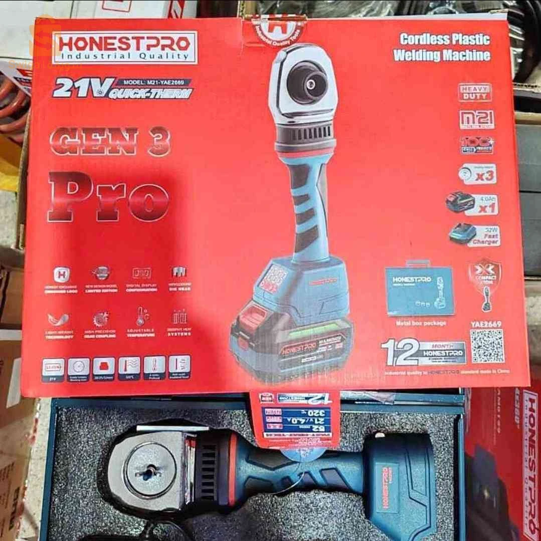 Soudeuse de tubes PPR 20/25/32 sans fil batterie 21v HONESTPRO