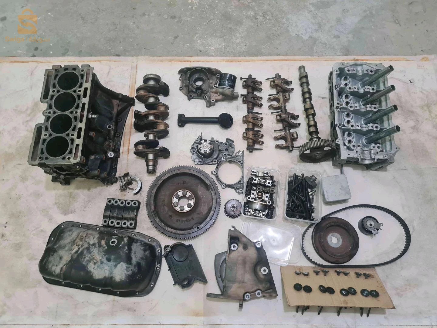 mouteur logan 1.2 16v